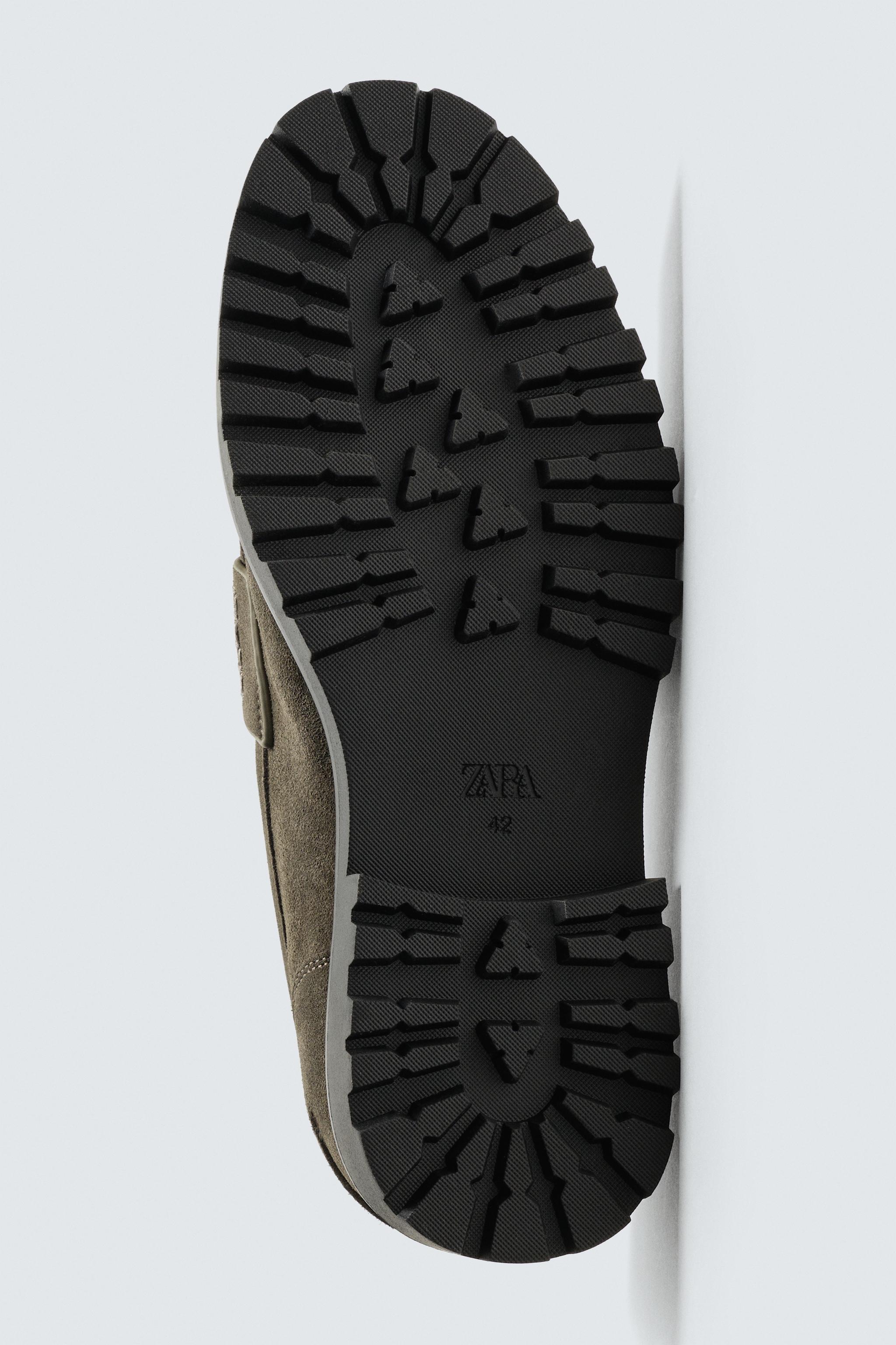 MOCASSINS EN CUIR TRACK MASQUE